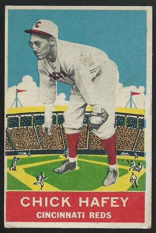 1933 Delong Gum Co. #19 Chick Hafey Vintage MLB Baseball Card