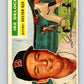 1956 Topps #284 Ike Delock NM Near Mint Baseball Vintage MLB Red Sox 03750 Image 1