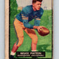 1951 Topps Magic #18 Bruce Patton Football NFL Vintage Card 03761 Image 1
