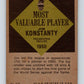 1961 Topps #479 Jim Konstanty NM Near Mint Baseball Vintage MLB Phillies 03765 Image 2