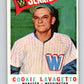 1960 Topps #221 Cookie Lavagetto MG NM Near Mint Baseball Vintage MLB Senators 03767 Image 1
