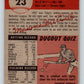 1953 Topps #23 Toby Atwell DP Vintage Baseball MLB Cubs 03770 Image 2