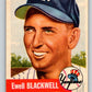 1953 Topps #31 Ewell Blackwell Vintage Baseball MLB Yankees 03771 Image 1