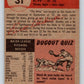 1953 Topps #31 Ewell Blackwell Vintage Baseball MLB Yankees 03771 Image 2