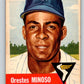 1953 Topps #66 Minnie Minoso UER Vintage Baseball MLB White Sox 03773