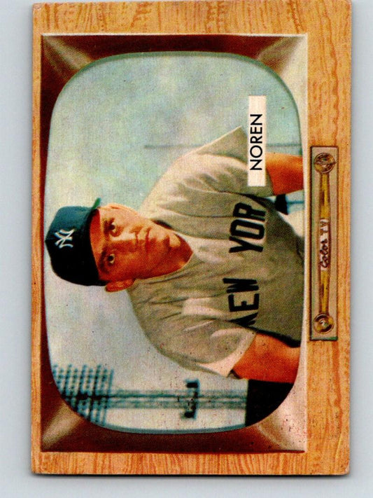 1955 Bowman #63 Irv Noren Vintage Baseball MLB Yankees 03785