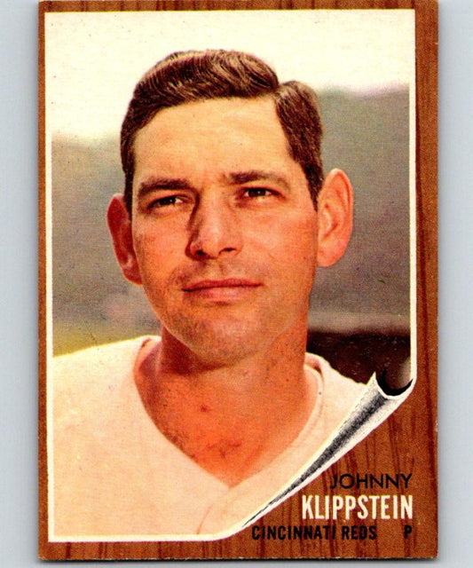 1962 Topps #151 Johnny Klippstein Vintage Baseball MLB Reds 03787 Image 1