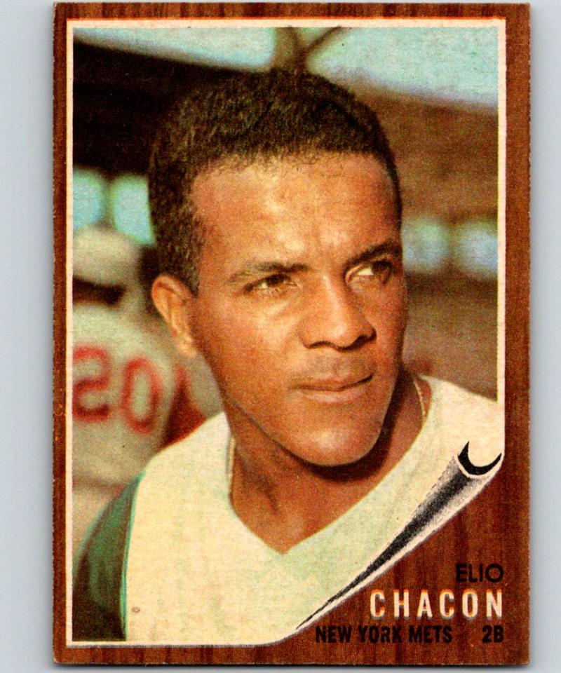 1962 Topps #256 Elio Chacon Vintage Baseball MLB Mets 03795