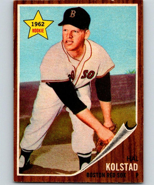 1962 Topps #276 Hal Kolstad Vintage Baseball MLB RC Rookie Red Sox 03801 Image 1