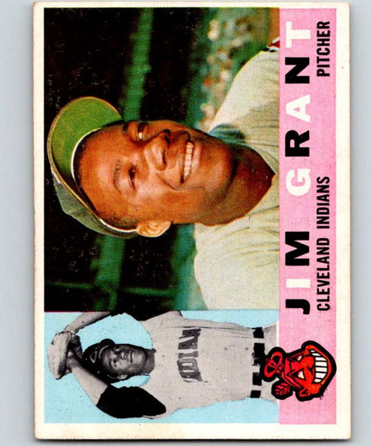 1960 Topps #14 Mudcat Grant Indians MLB Baseball 3806