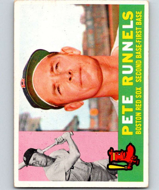 1960 Topps #15 Pete Runnels Red Sox MLB Baseball 3807 Image 1