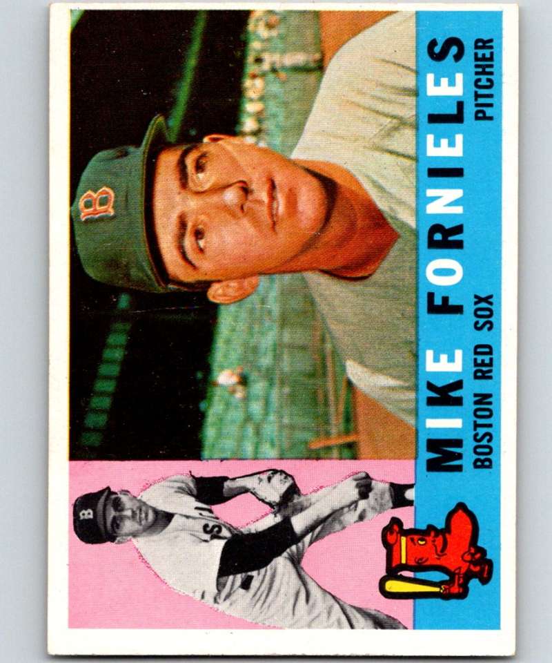 1960 Topps #54 Mike Fornieles Red Sox MLB Baseball 3817 Image 1