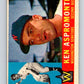 1960 Topps #114 Ken Aspromonte Senators MLB Baseball 3829 Image 1