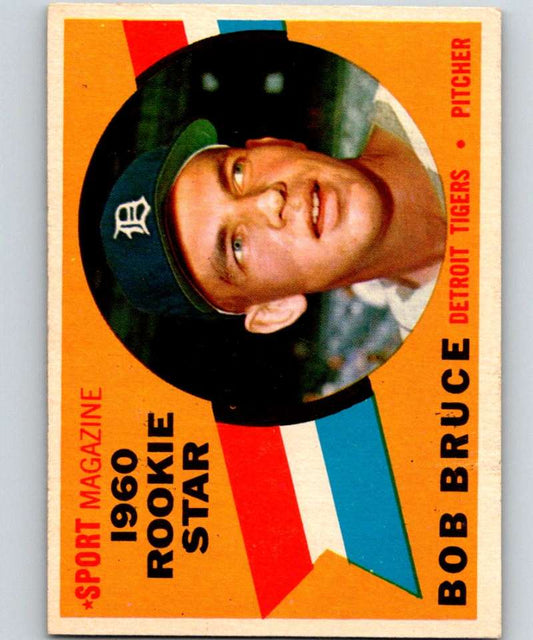 1960 Topps #118 Bob Bruce RC Rookie Tigers RS MLB Baseball 3831