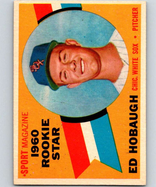 1960 Topps #131 Ed Hobaugh RC Rookie White Sox RS MLB Baseball 3837