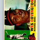 1960 Topps #158 Wes Covington Braves MLB Baseball 3842 Image 1