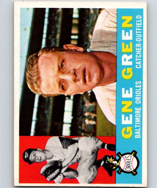 1960 Topps #269 Gene Green Orioles MLB Baseball 3870 Image 1