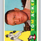 1960 Topps #274 Tom Acker Athletics MLB Baseball 3873 Image 1