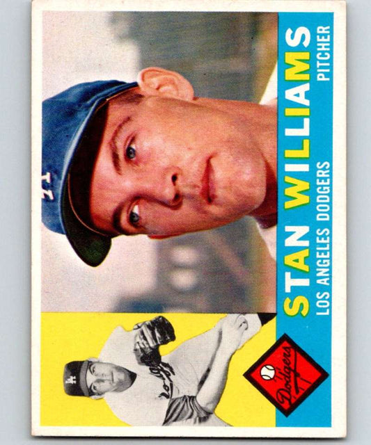 1960 Topps #278 Stan Williams Dodgers MLB Baseball 3875