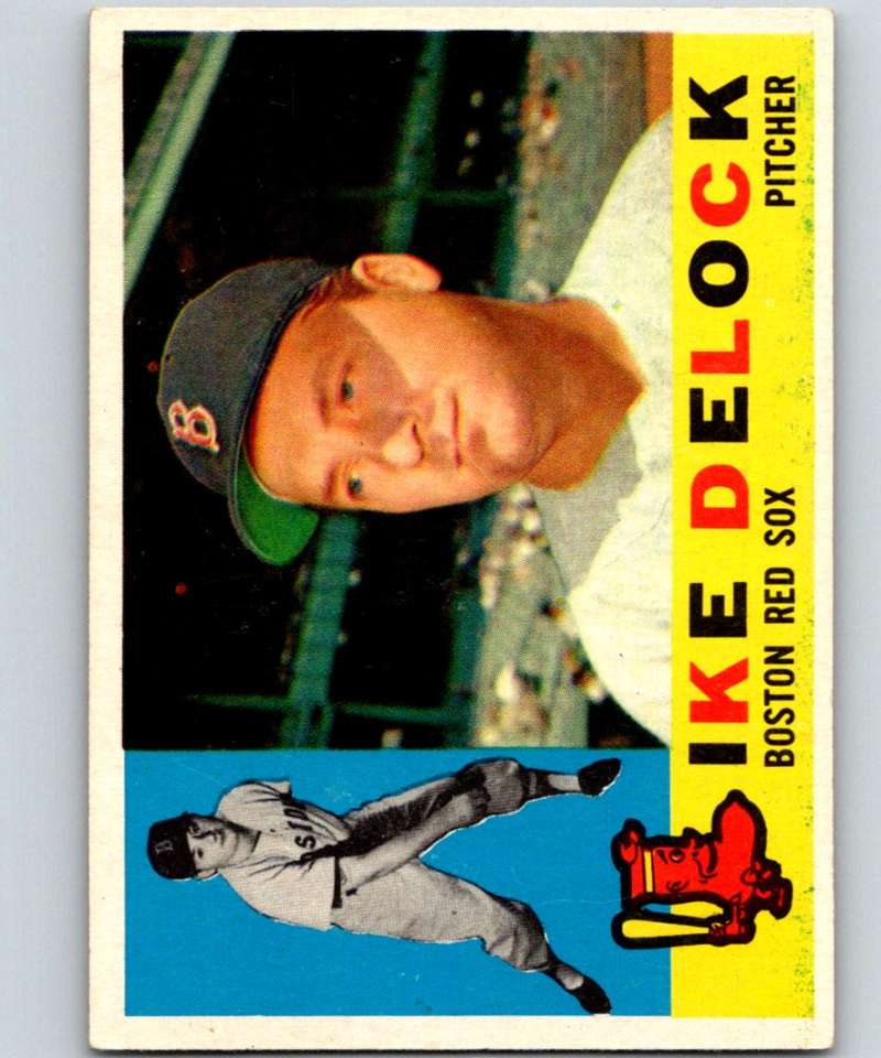 1960 Topps #336 Ike Delock Red Sox MLB Baseball 3881