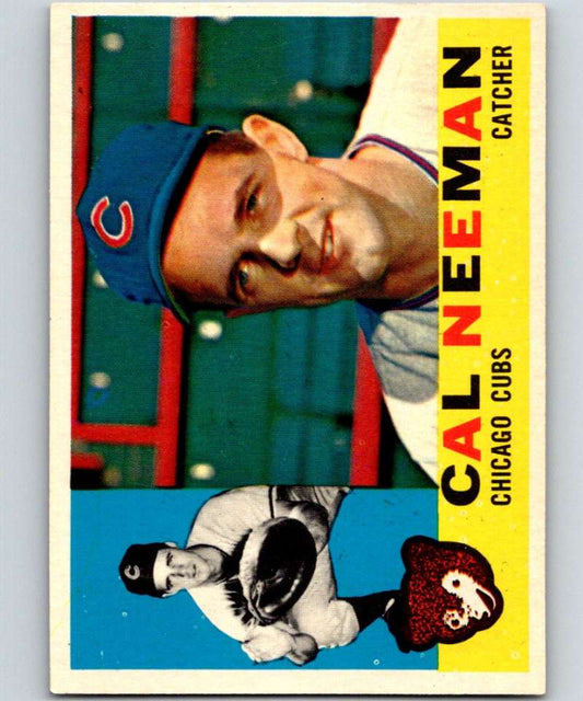 1960 Topps #337 Cal Neeman Cubs MLB Baseball 3882