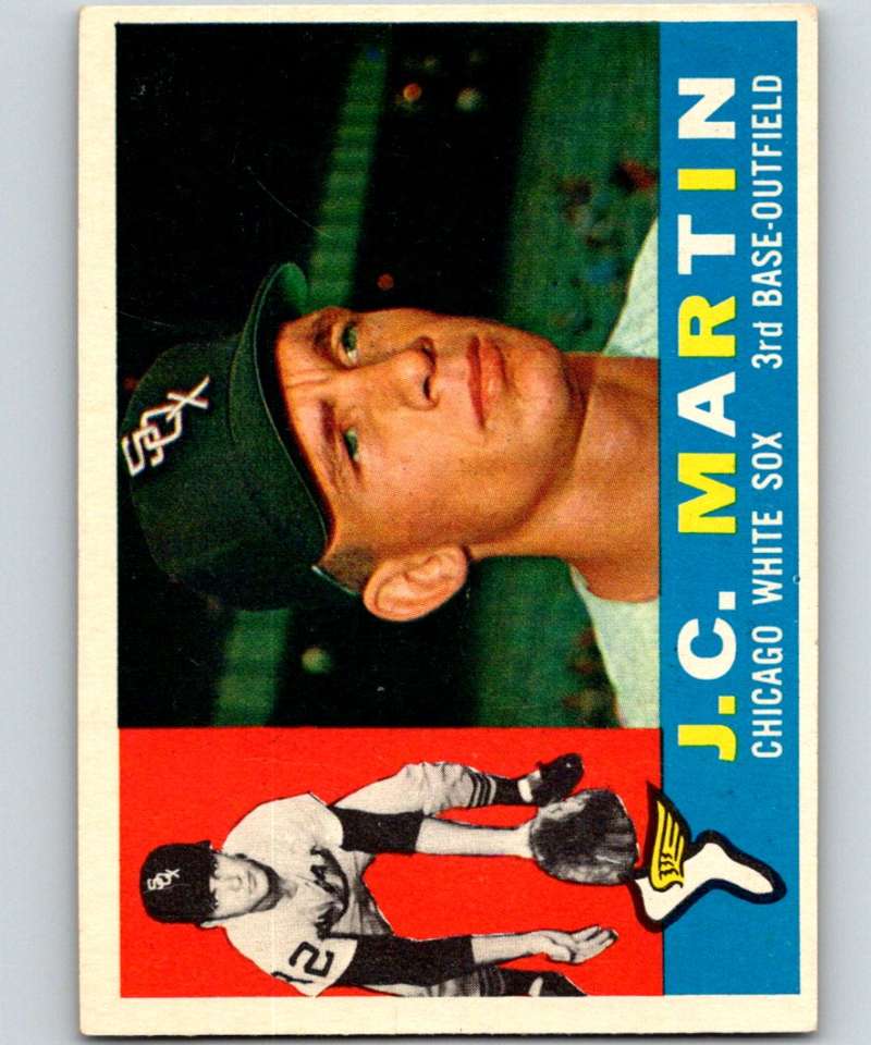 1960 Topps #346 J.C. Martin RC Rookie White Sox UER MLB Baseball 3887