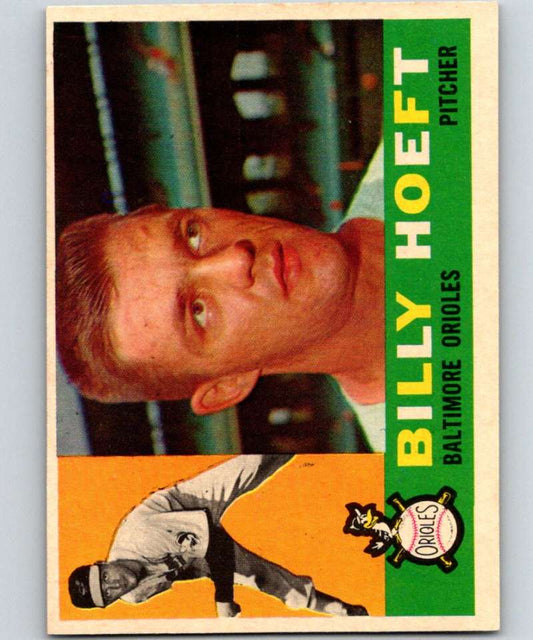 1960 Topps #369 Billy Hoeft Orioles MLB Baseball 3892