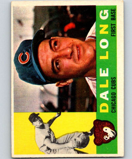 1960 Topps #375 Dale Long Cubs MLB Baseball 3894