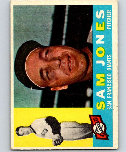 1960 Topps #410 Sam Jones Giants MLB Baseball 3900