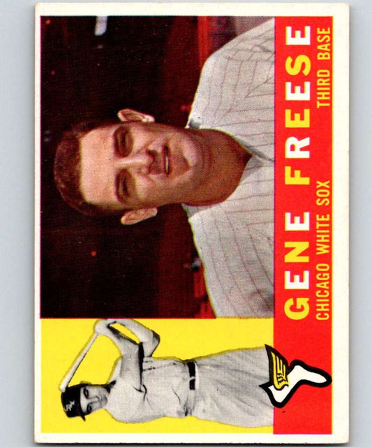 1960 Topps #435 Gene Freese White Sox MLB Baseball 3904 Image 1