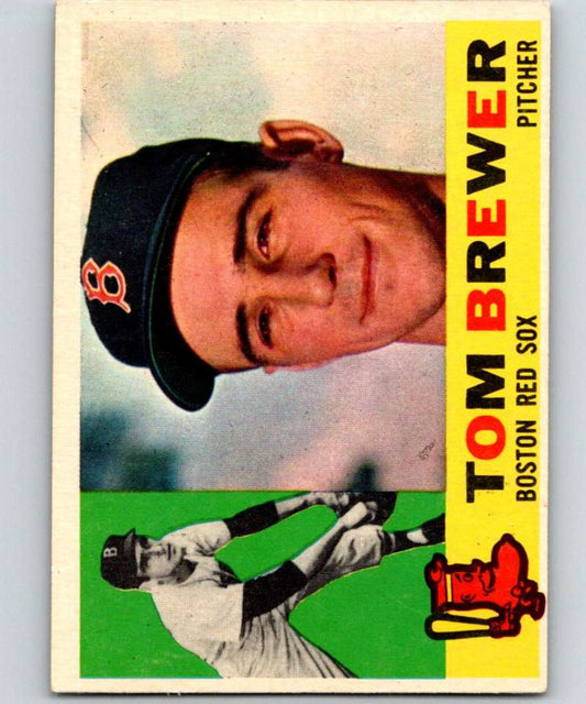 1960 Topps #439 Tom Brewer Red Sox MLB Baseball 3905