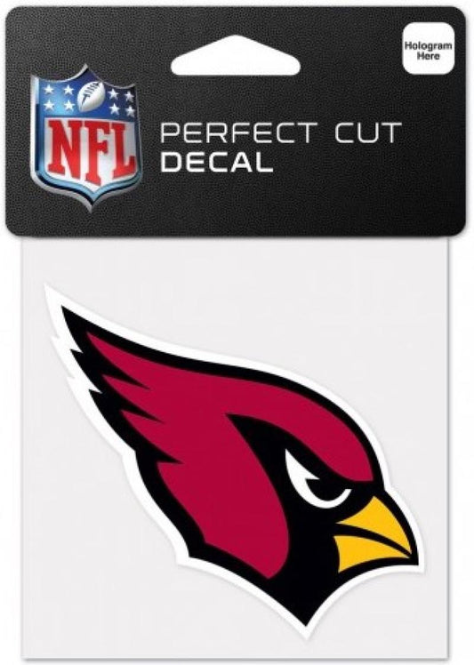 Arizona Cardinals Perfect Cut Colour 4"x4" NFL Licensed Decal Sticker Image 1