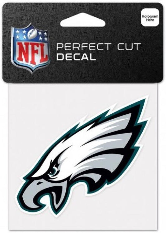 Philadelphia Eagles Perfect Cut Colour 4"x4" NFL Licensed Decal Sticker Image 1