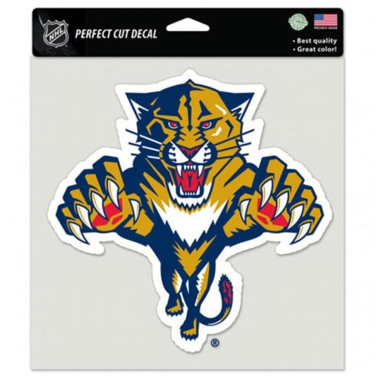Florida Panthers #2 Perfect Cut 8"x8" Large Licensed Decal Sticker Image 1