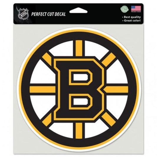 Boston Bruins Perfect Cut 8"x8" Large Licensed Decal Sticker Image 1