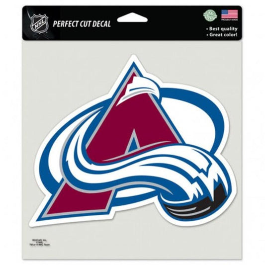 Colorado Avalanche Perfect Cut 8"x8" Large Licensed Decal Sticker Image 1