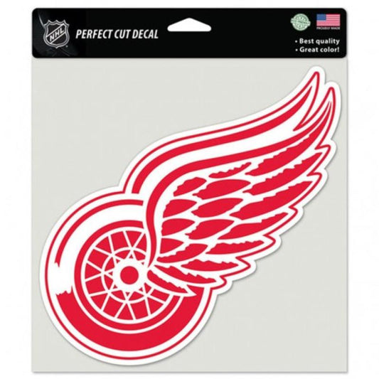 Detroit Red Wings Perfect Cut 8"x8" Large Licensed Decal Sticker