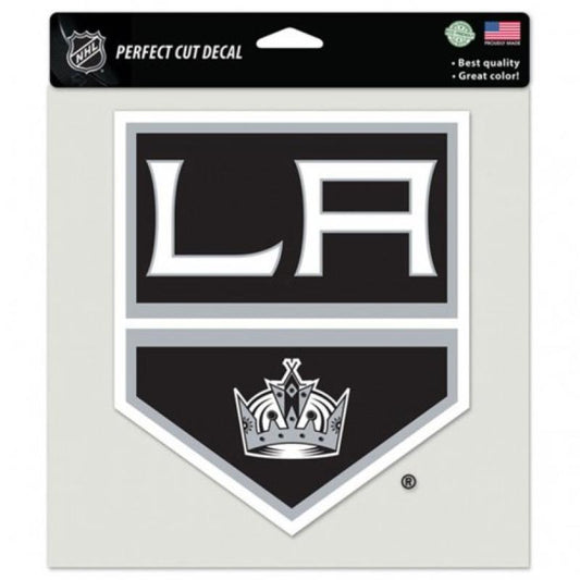 Los Angeles Kings Perfect Cut 8"x8" Large Licensed Decal Sticker Image 1