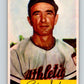 1954 Bowman #99 Pete Suder Baseball MLB Vintage Athletics 03916 Image 1
