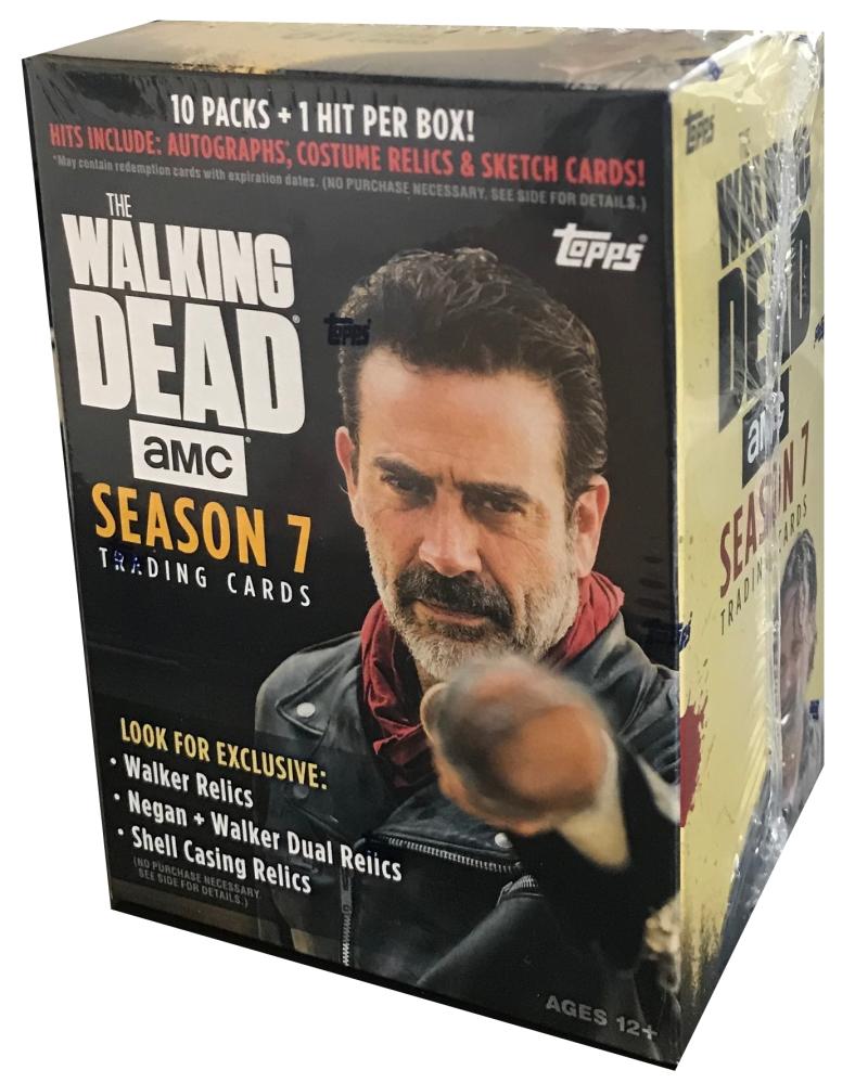 (HCW) 2017 Topps The Walking Dead Season 7 Negan AMC Sealed BOX - 1 Auto/Relic