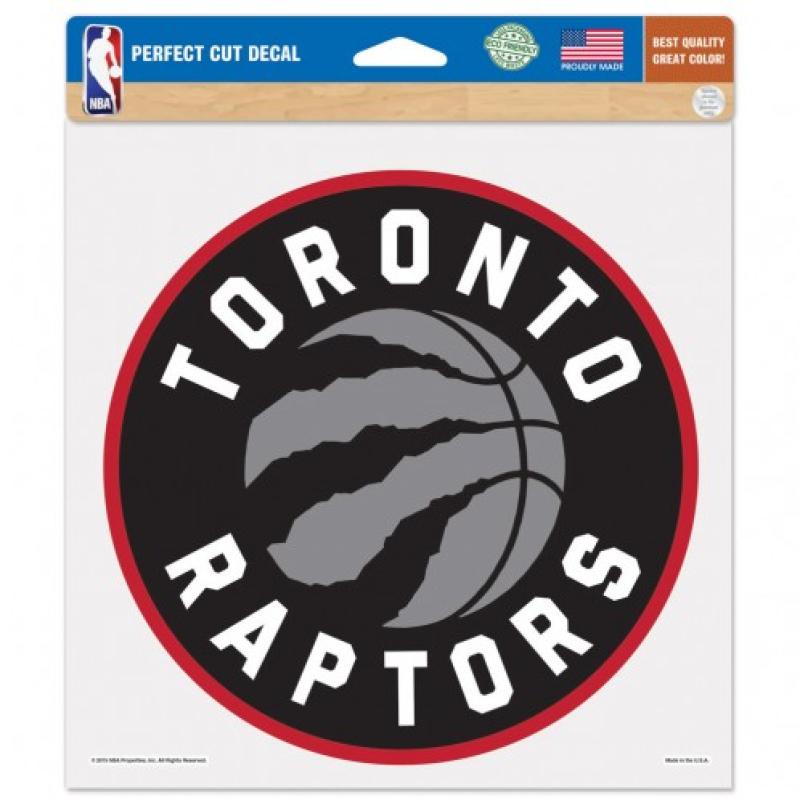 Toronto Raptors Perfect Cut 8"x8" Large Licensed NBA Decal Sticker Image 1