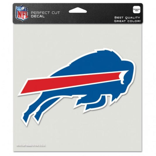 Buffalo Bills Perfect Cut 8"x8" Large Licensed NFL Decal Sticker Image 1