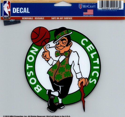 Boston Celtics Multi-Use Decal Sticker NBA 5"x6" Basketball Image 1