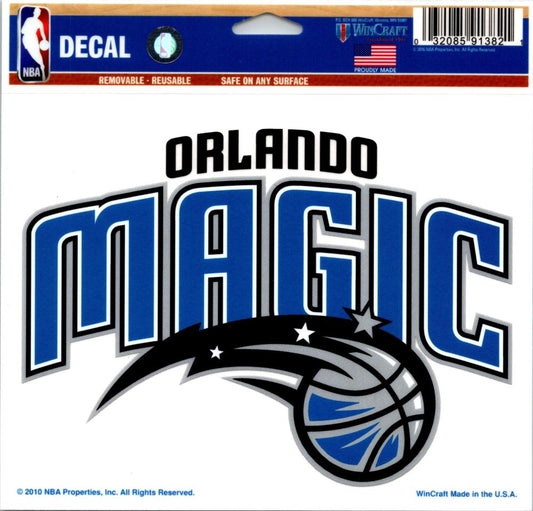 Orlando Magic Multi-Use Decal Sticker NBA 5"x6" Basketball Image 1