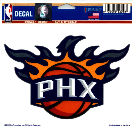 Phoenix Suns Multi-Use Decal Sticker NBA 5"x6" Basketball Image 1