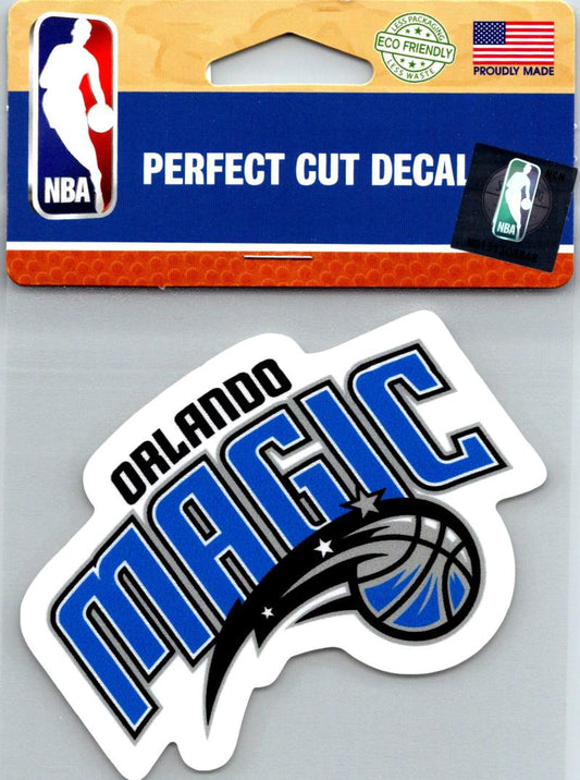 (HCW) Orlando Magic Perfect Cut Colour 4"x4" NBA Licensed Decal Sticker Image 1