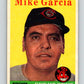1958 Topps #196 Mike Garcia Indians Baseball 3961 Image 1