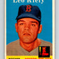 1958 Topps #204 Leo Kiely Red Sox Baseball 3965 Image 1