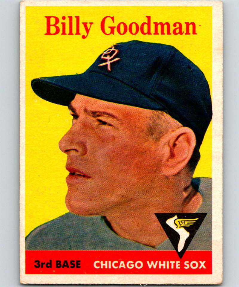 1958 Topps #225 Billy Goodman White Sox Baseball 3970 Image 1