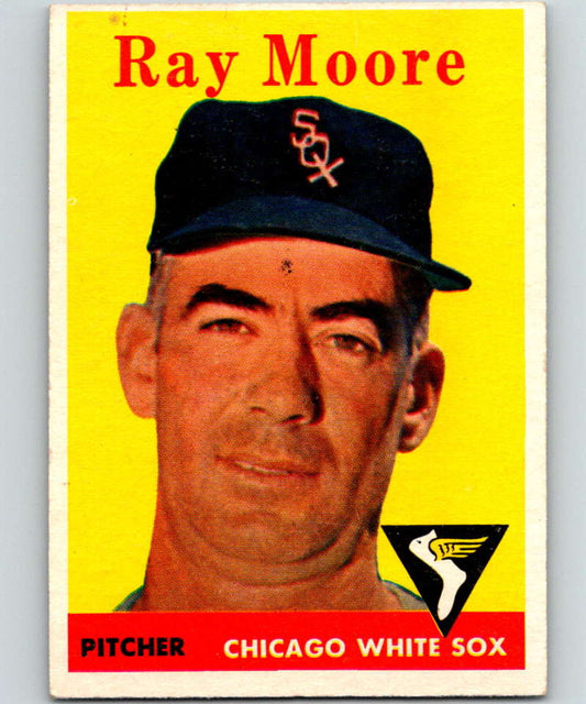 1958 Topps #249 Ray Moore White Sox Baseball 3975 Image 1